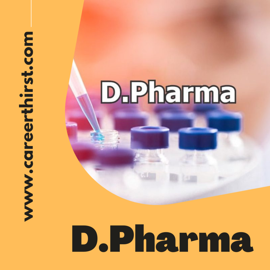 D.Pharma Course Admission | Careerthirst