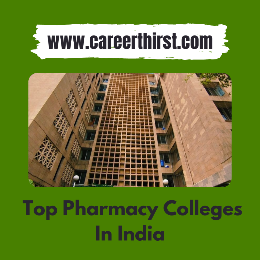 Top Pharmacy Colleges In India | Careerthirst
