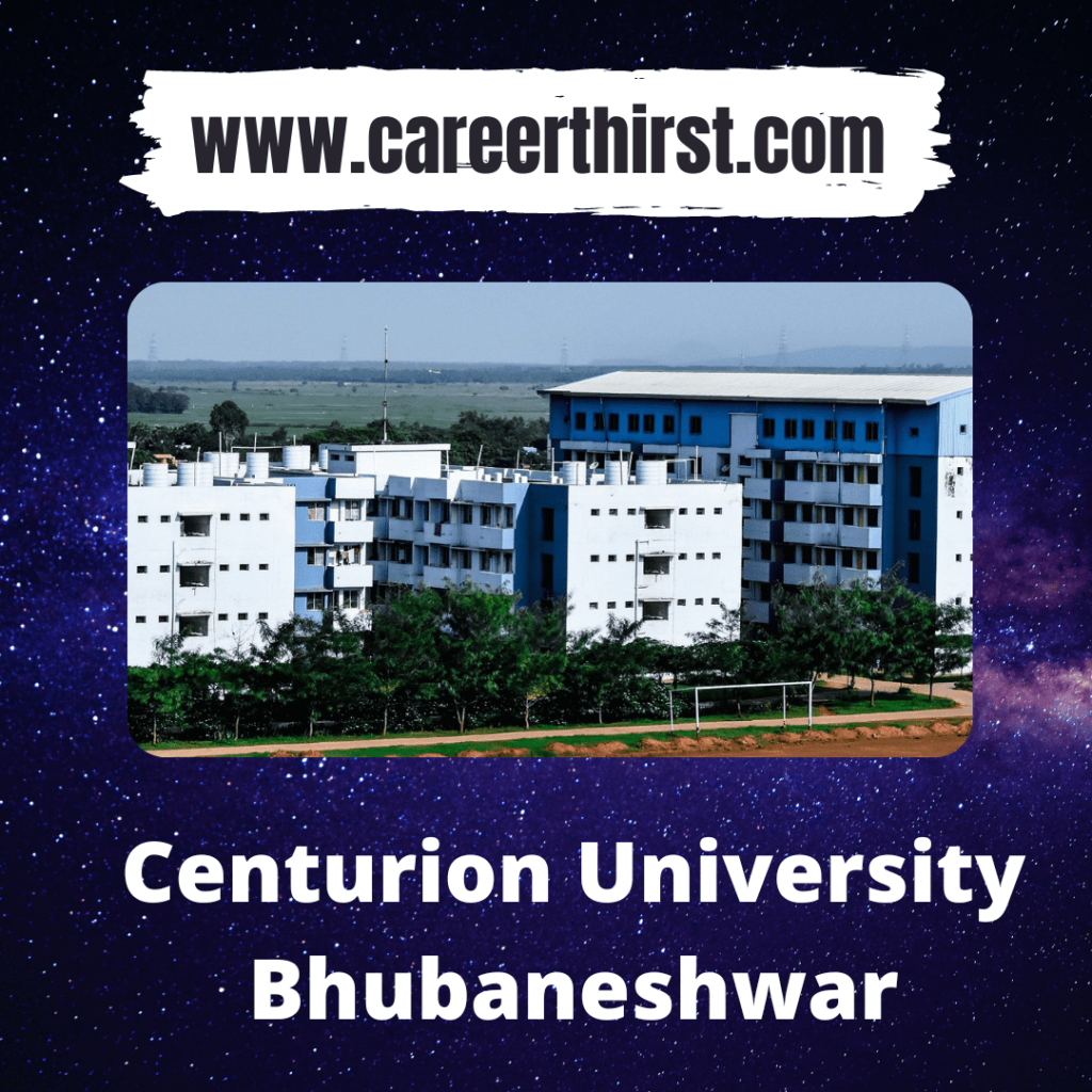 Centurion University || Careerthirst