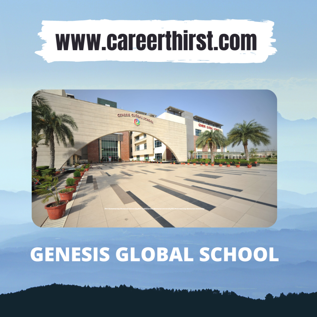 GENESIS GLOBAL SCHOOL || Careerthirst