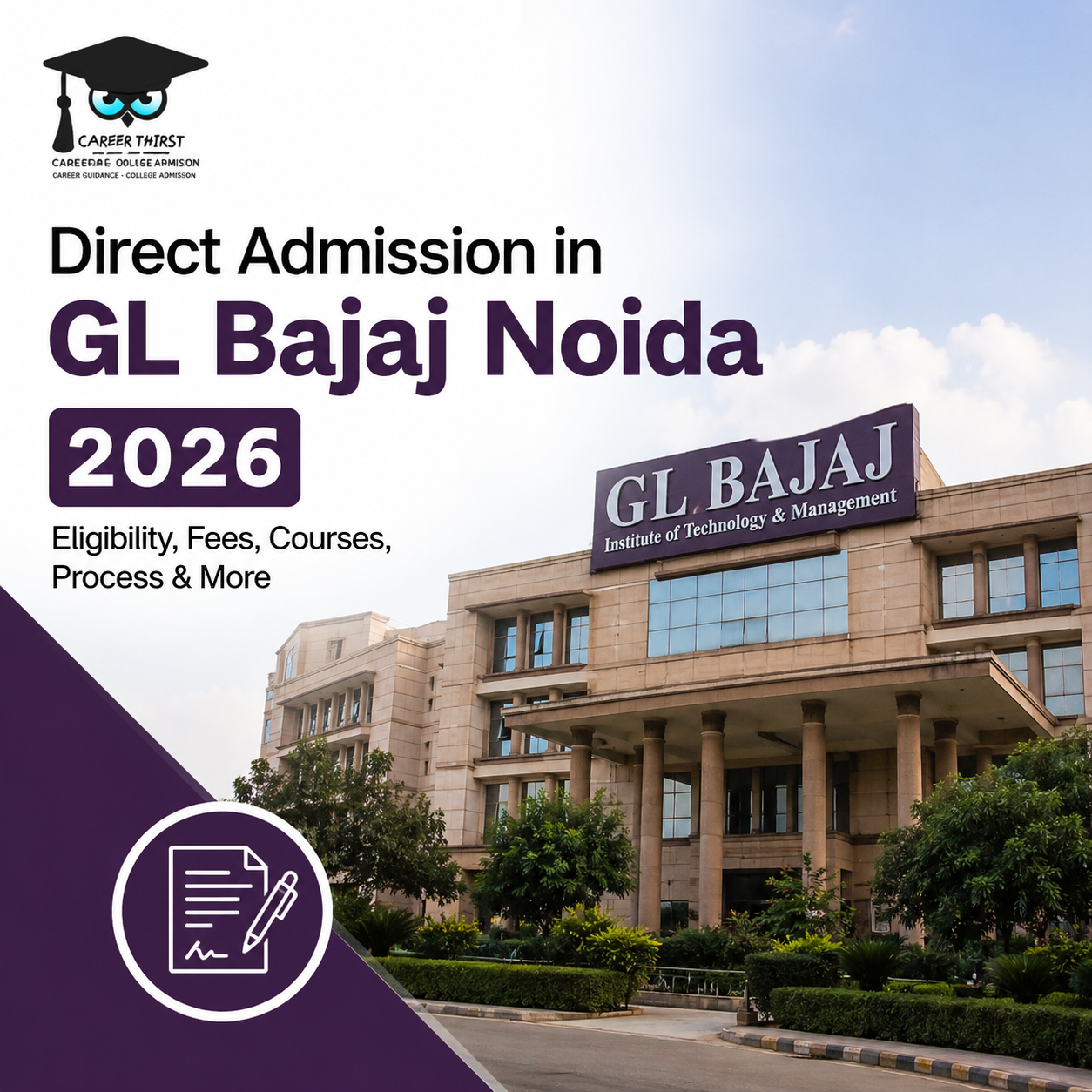 Direct admissions in GL bajaj noida