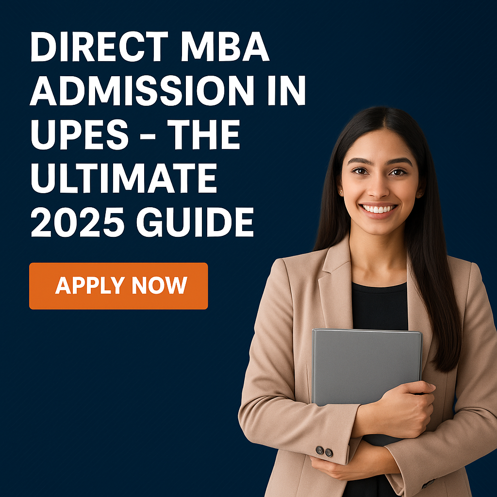 Direct MBA admission in UPES