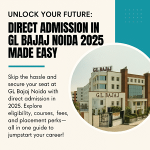 direct admission in GL Bajaj