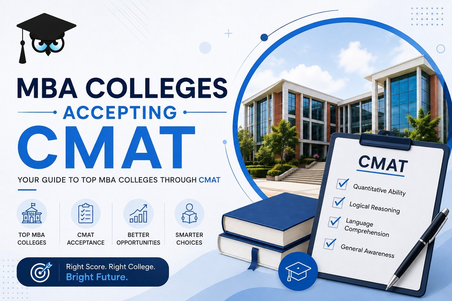 MBA colleges accepting CMAT exam with top college and admission guide
